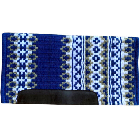 Horse Western Show Saddle Pad Blanket with New Zealand wool