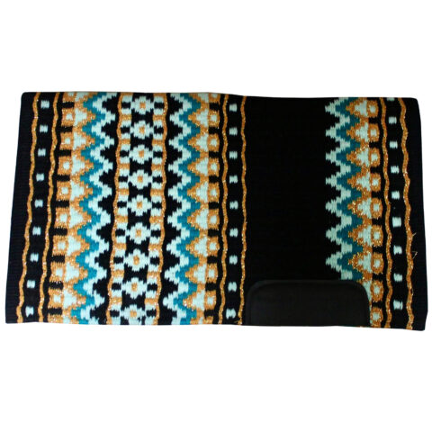 Horse Western Show Saddle Pad Blanket with New Zealand wool