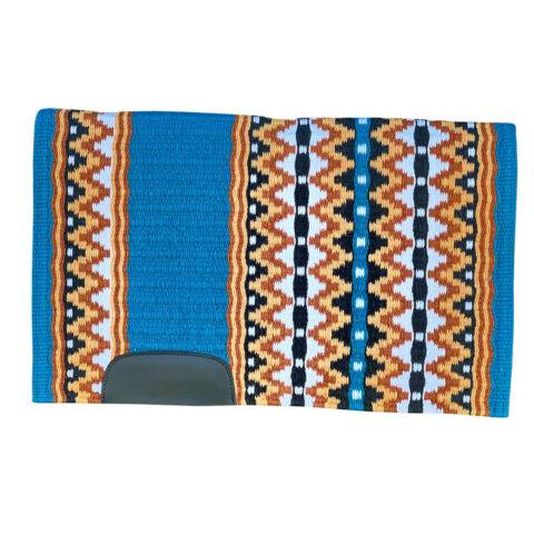 Western Horse Show Saddle Pad Blanket New Zealand Wool - Sazaar Tack