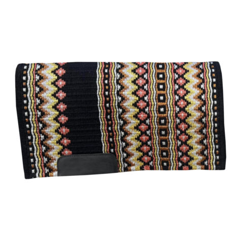 Western Horse Show Saddle Pad Blanket with New Zealand Wool