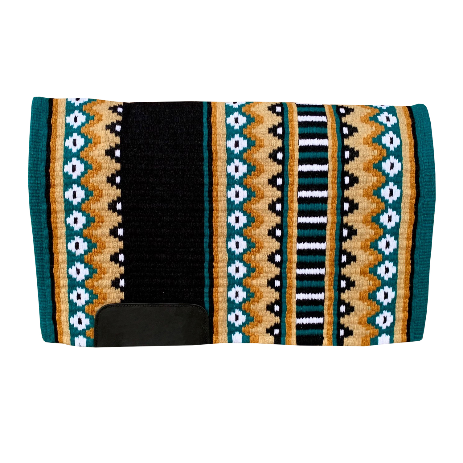 Western Horse Show Saddle Pad Blanket New Zealand Wool - Sazaar Tack