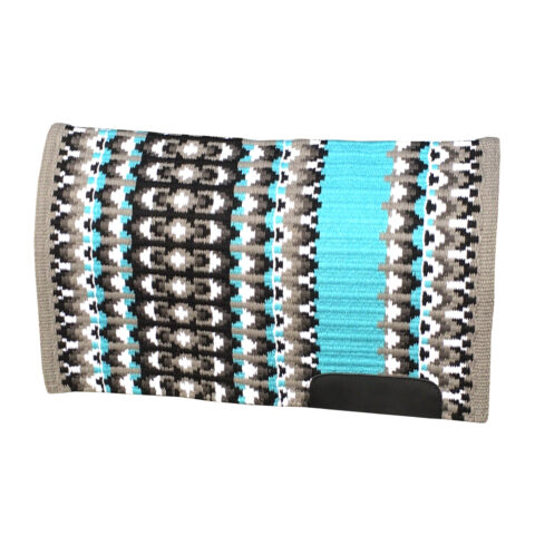 Western Horse Show Saddle Pad Blanket New Zealand Wool - Sazaar Tack