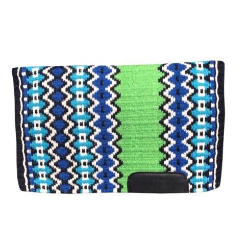 Western Horse Show Saddle Pad Blanket New Zealand Wool - Sazaar Tack