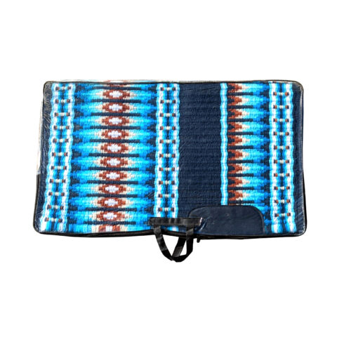 Western Horse Show Saddle Pad Blanket New Zealand Wool - Sazaar Tack