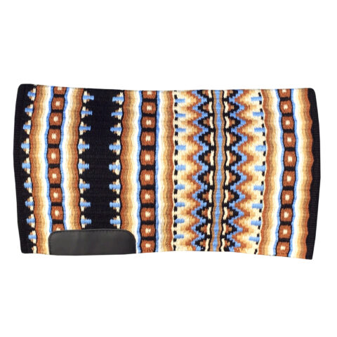 Western Horse Show Saddle Pad Blanket New Zealand Wool - Sazaar Tack