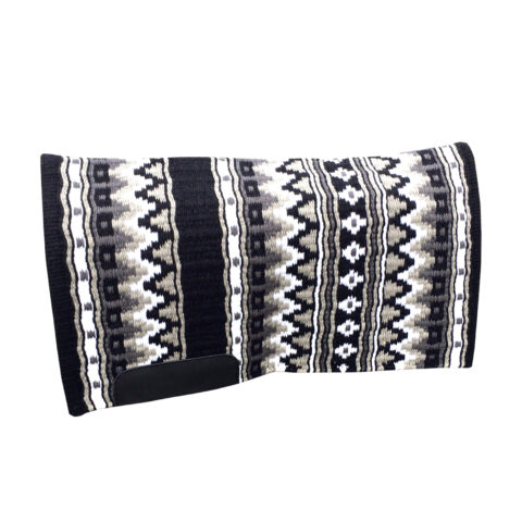 Western Horse Show Saddle Pad Blanket New Zealand Wool - Sazaar Tack