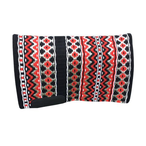 Western Horse Show Saddle Pad Blanket New Zealand Wool - Sazaar Tack