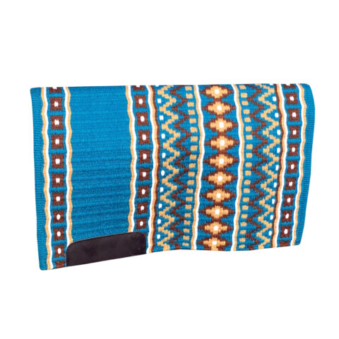 Western Horse Show Saddle Pad Blanket New Zealand Wool - Sazaar Tack