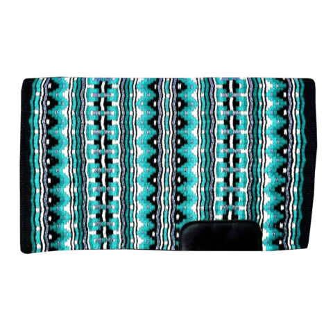 Western Horse Show Saddle Pad Blanket New Zealand Wool - Sazaar Tack