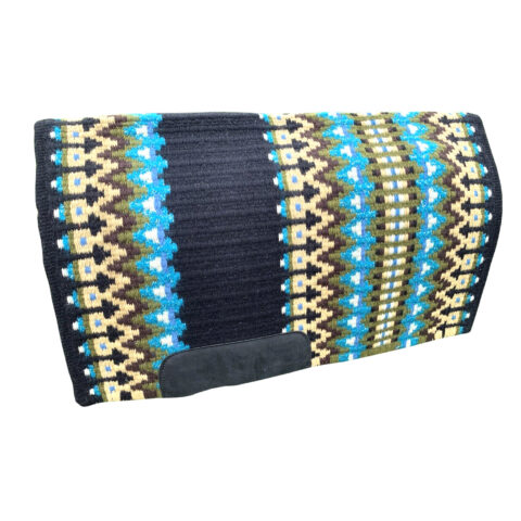 Western Horse Show Saddle Pad Blanket New Zealand Wool - Sazaar Tack