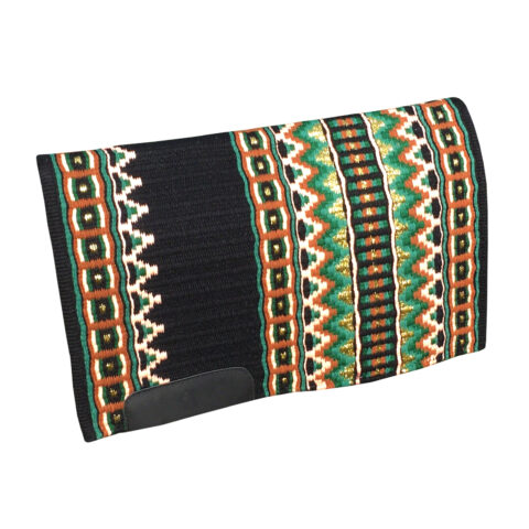 Western Horse Show Saddle Pad Blanket New Zealand Wool - Sazaar Tack