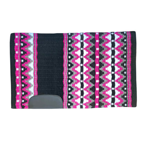 Western Horse Show Saddle Pad Blanket New Zealand Wool - Sazaar Tack