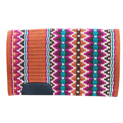 Western Horse Show Saddle Pad Blanket New Zealand Wool - Sazaar Tack