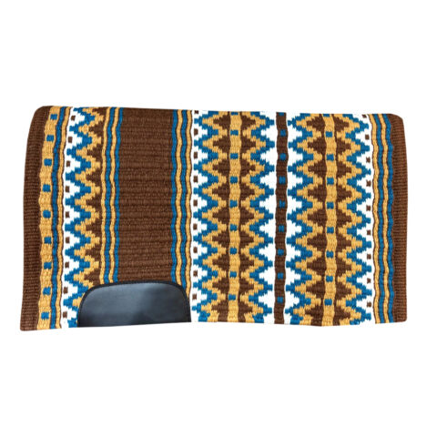 Western Horse Show Saddle Pad Blanket New Zealand Wool - Sazaar Tack
