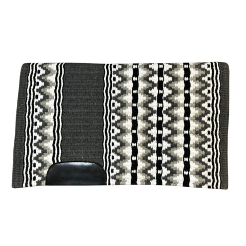 Western Horse Show Saddle Pad Blanket New Zealand Wool - Sazaar Tack