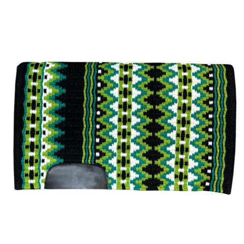 Western Horse Show Saddle Pad Blanket New Zealand Wool - Sazaar Tack