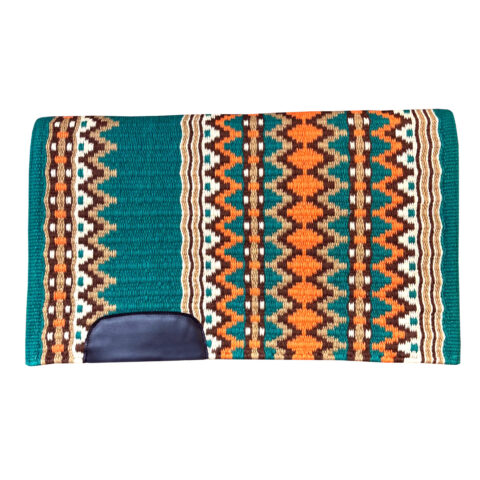 Western Horse Show Saddle Pad Blanket New Zealand Wool - Sazaar Tack