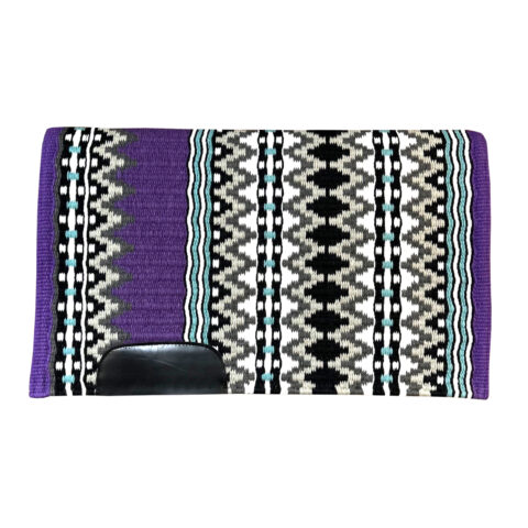 Western Horse Show Saddle Pad Blanket New Zealand Wool - Sazaar Tack