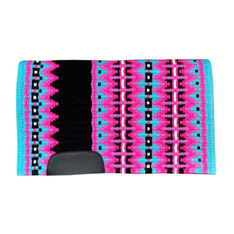 Western Horse Show Saddle Pad Blanket New Zealand Wool - Sazaar Tack