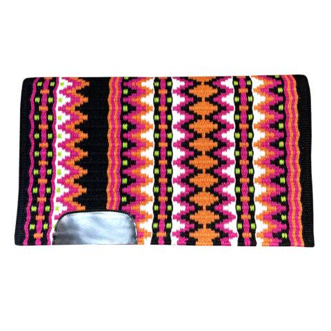 Western Horse Show Saddle Pad Blanket New Zealand Wool - Sazaar Tack