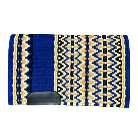 Western Horse Show Saddle Pad Blanket New Zealand Wool - Sazaar Tack