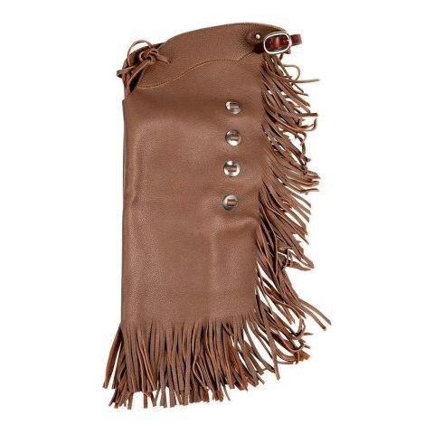 Custom Soft Leather Chinks Solid Yoke for Men Women Kids