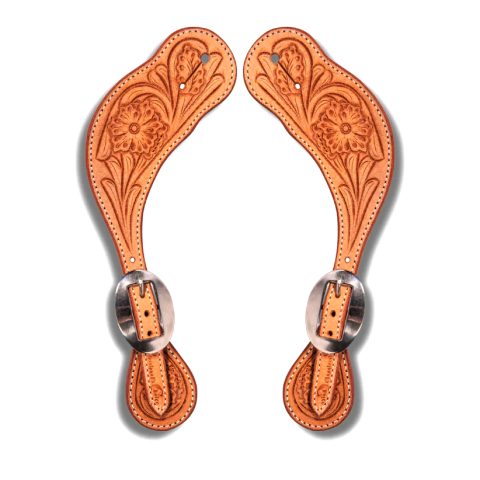 Mens Stainless Buckle Floral tooled roughout This beautifully crafted men's boot features a hand-tooled floral design, showcasing intricate detailing that adds a touch of elegance. Made from rough-out leather, it provides a rustic, authentic look that is both stylish and timeless. Finished with a light oil dressing, the boots have a polished appearance, while top-stitching ensures durability and a refined finish.