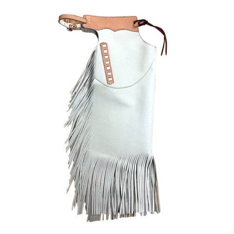 Custom Made Western Leather Chinks