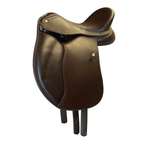 Dressage Treeless Saddle with Velcro Pannel and Knee Blocks