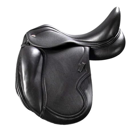 English Dressage Cow Leather with Full Covered Softie Horse Saddle 12" to 18" (Copy)