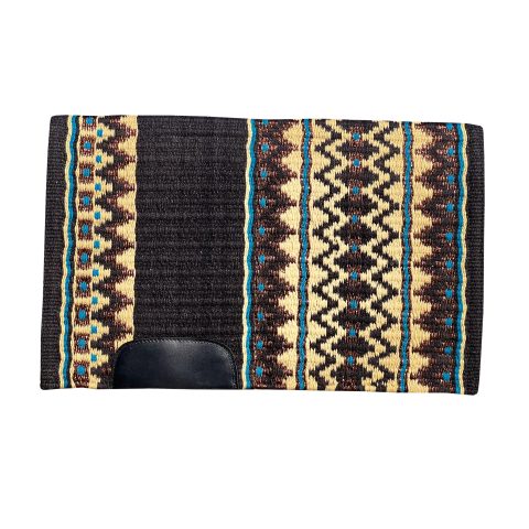 Western Horse Show Saddle Pad Blanket with New Zealand Wool