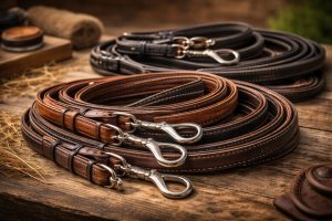 Leather reins